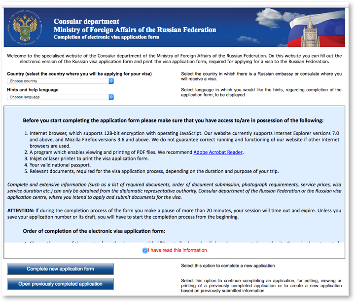Russian Visa Application Instruction Guide Passports And Visas Com