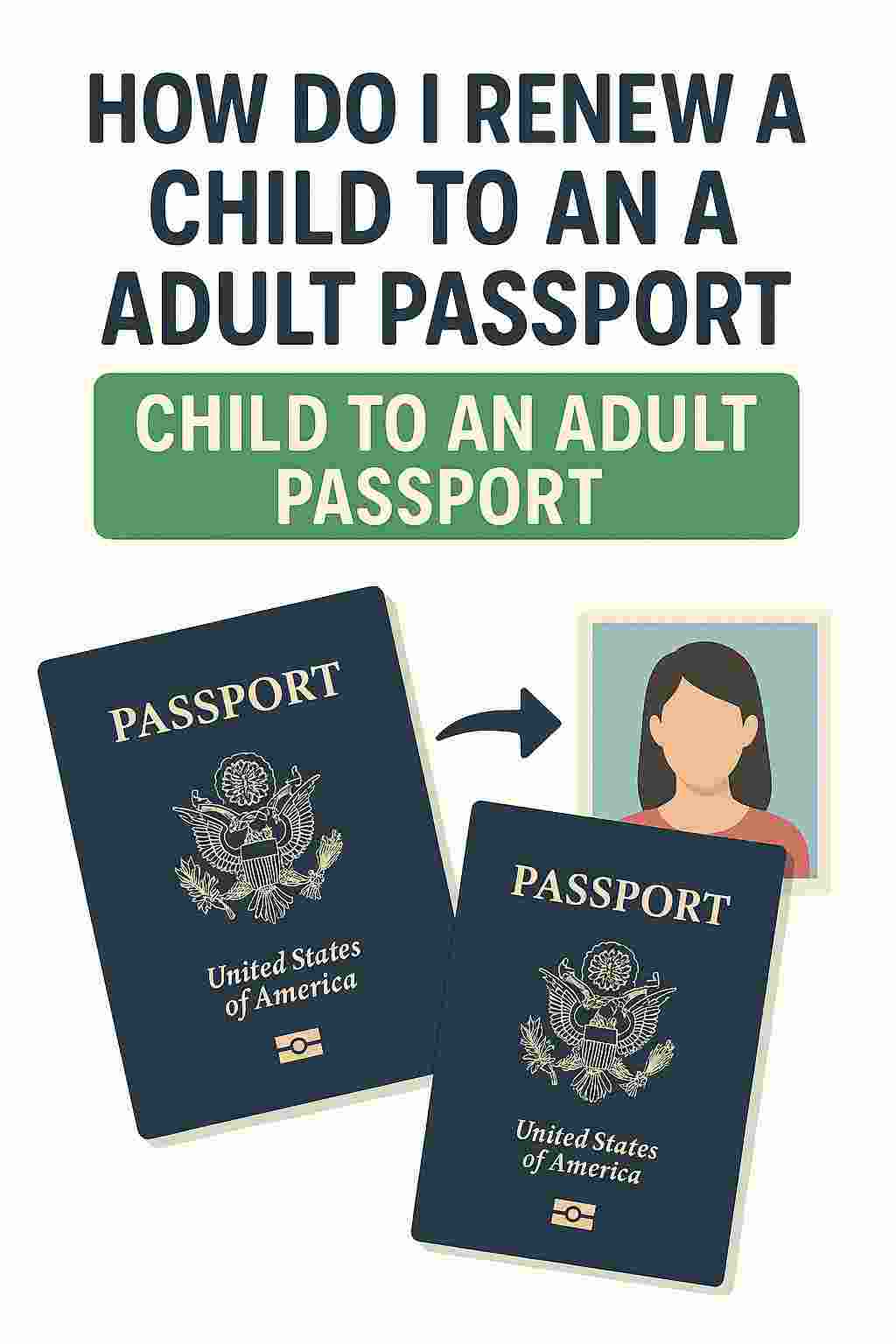 How Do I Renew A Child To An Adult Passport?