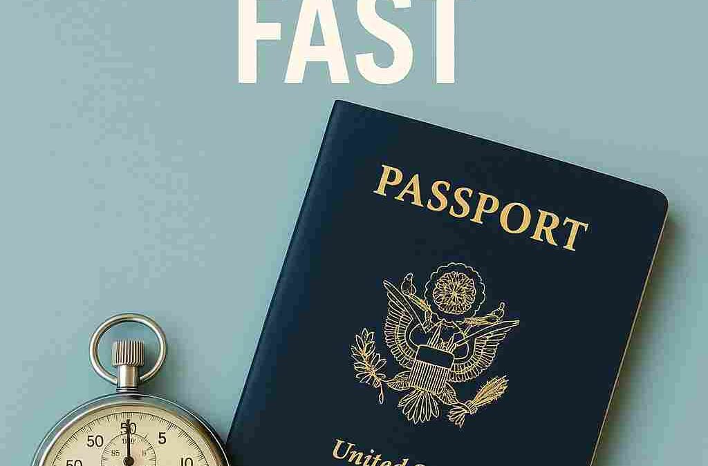 How to Get Passport Fast in 20256- Get Your Passport in 3 Days